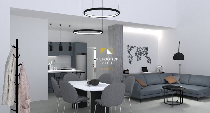 Kypseli: Fully Furnished Renovated Maisonette (105 sqm)
